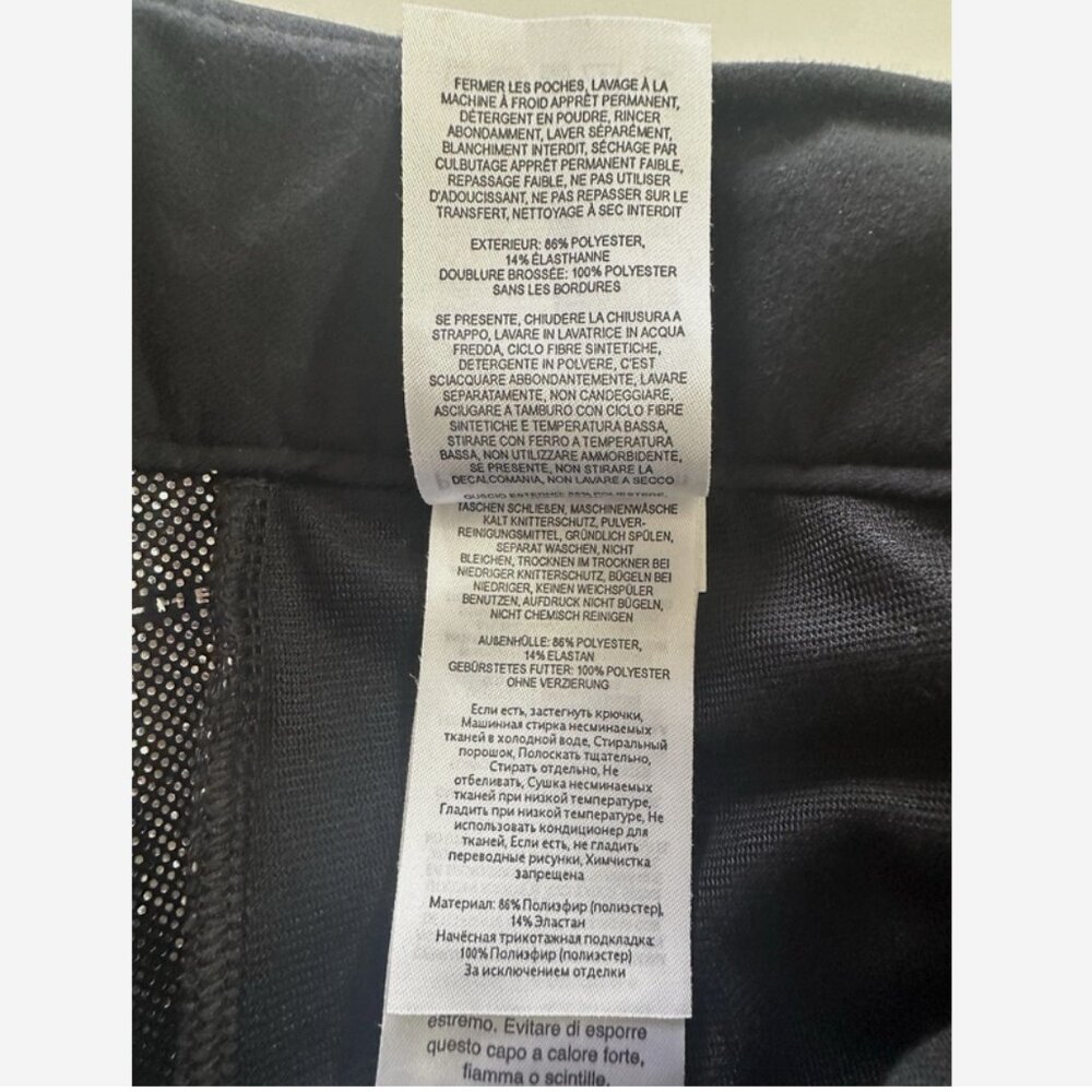 COLUMBIA Black Ski Pants Womens Size 8 Omni-Heat Omni-Wind Block Snow Pants - Picture 6 of 6